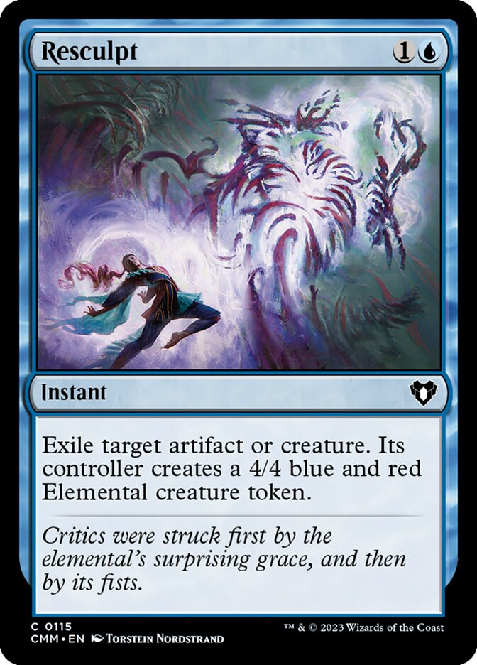 Resculpt (115) - Commander Masters (CMM)