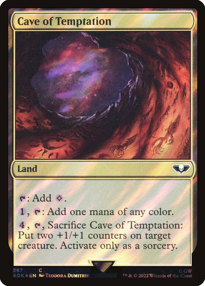 Cave of Temptation (267★) - Warhammer 40,000 Commander (40K)