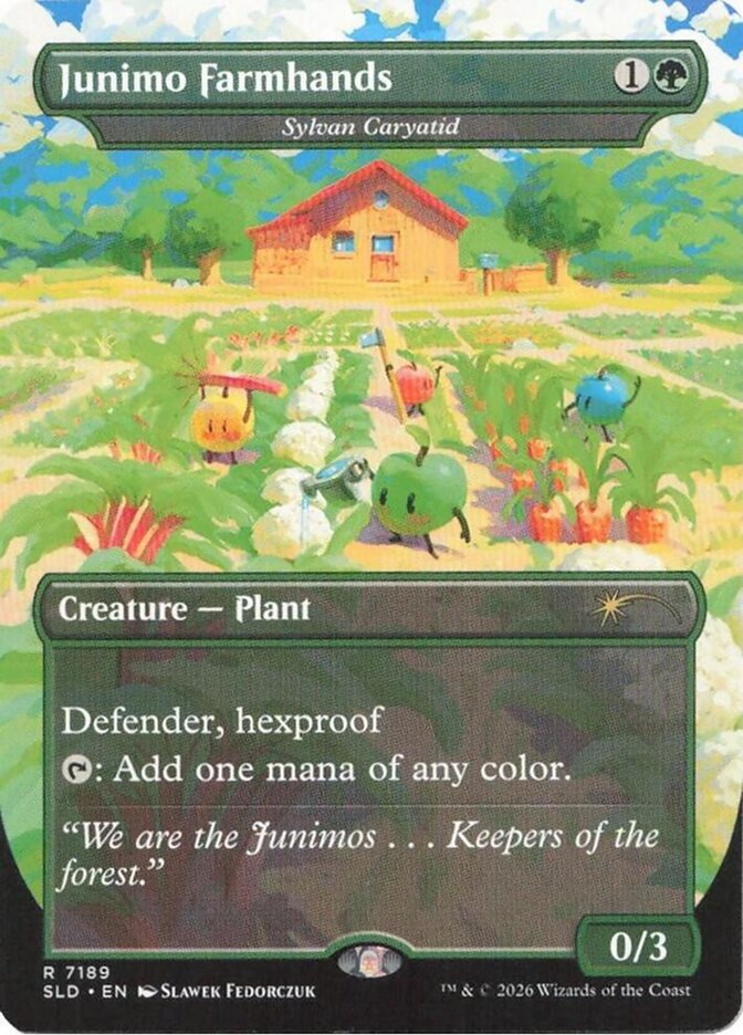 Junimo Farmhands - Sylvan Caryatid (7189) - Secret Lair Drop (SLD)