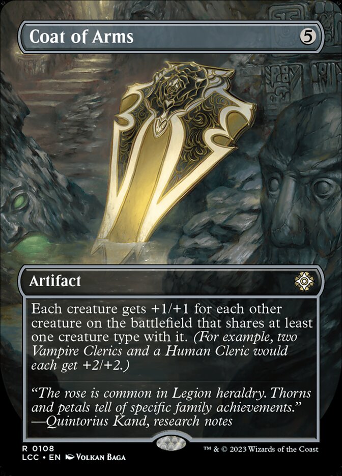 Coat of Arms (108) - The Lost Caverns of Ixalan Commander (LCC)