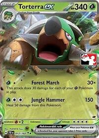 Torterra ex (12) - Prize Pack Series Cards