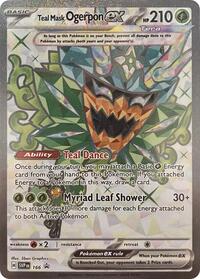 Teal Mask Ogerpon ex - (166) - SV: Scarlet & Violet Promo Cards (SVP)