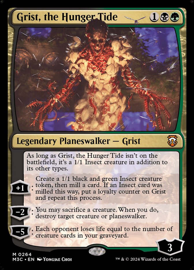 Grist, the Hunger Tide - Modern Horizons 3 Commander (M3C)