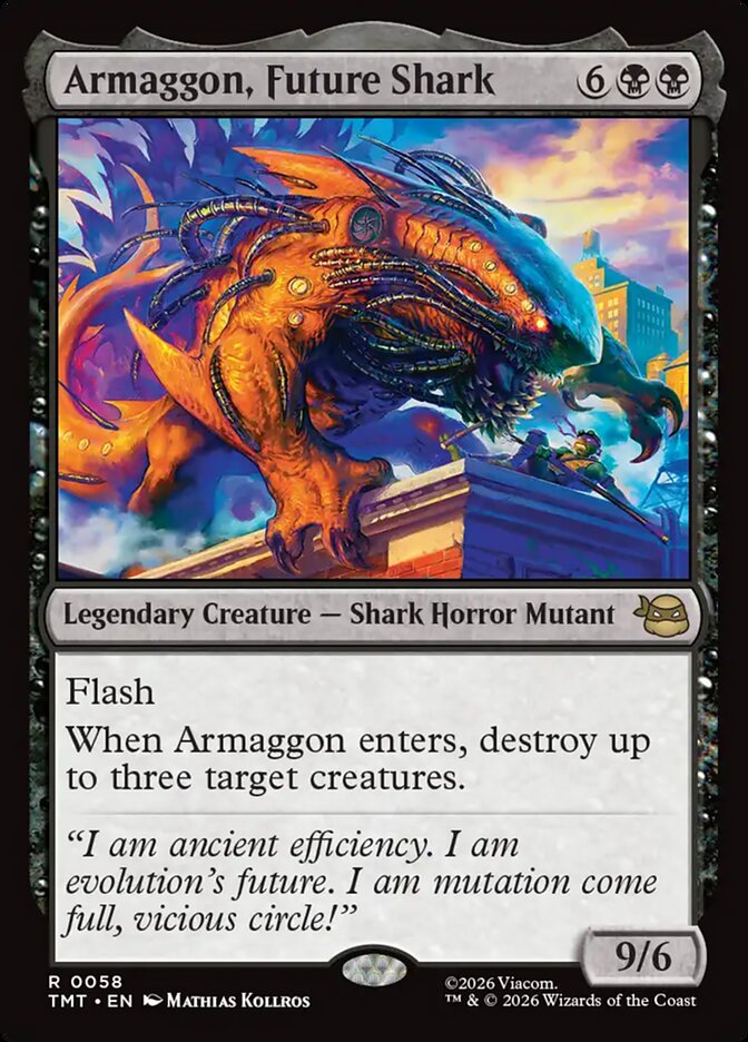 Armaggon, Future Shark (58) - Teenage Mutant Ninja Turtles (TMT)