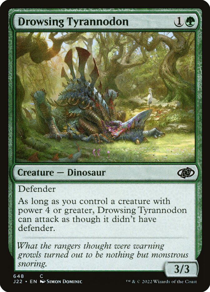 Drowsing Tyrannodon (648) - Jumpstart 2022 (J22)