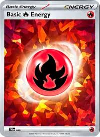 Basic Fire Energy (Cracked Ice Holo) (10) - SVE: Scarlet & Violet Energies (SVE)