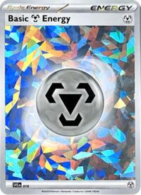 Basic Metal Energy (Cracked Ice Holo) (16) - SVE: Scarlet & Violet Energies (SVE)
