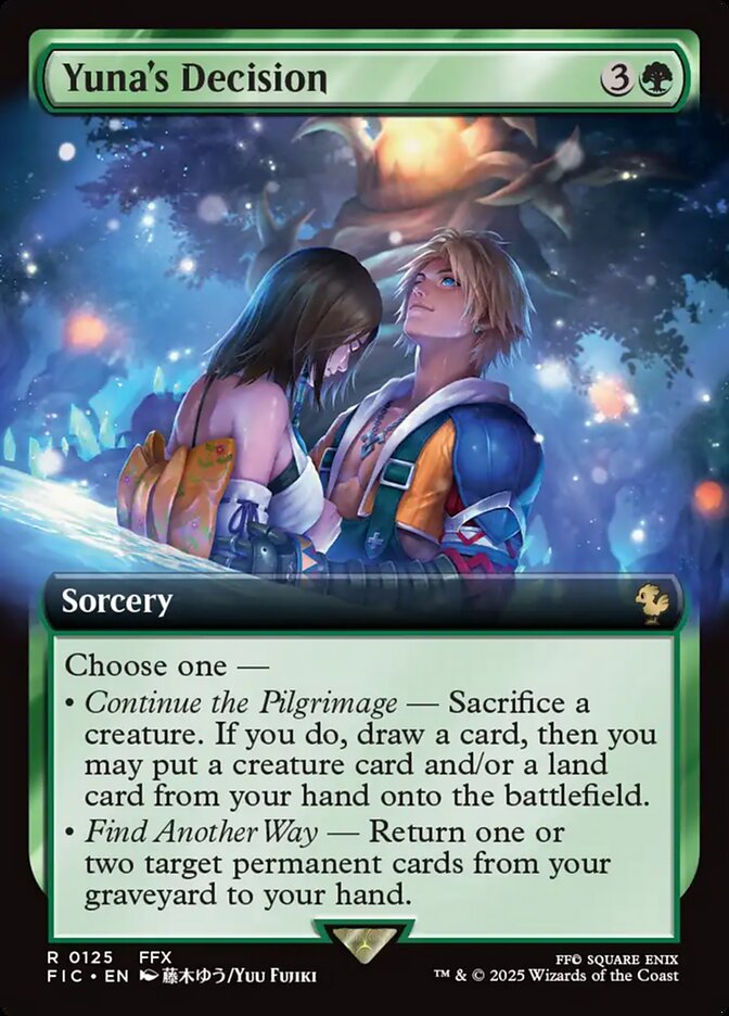 Yuna's Decision (125) - Final Fantasy Commander (FIC)