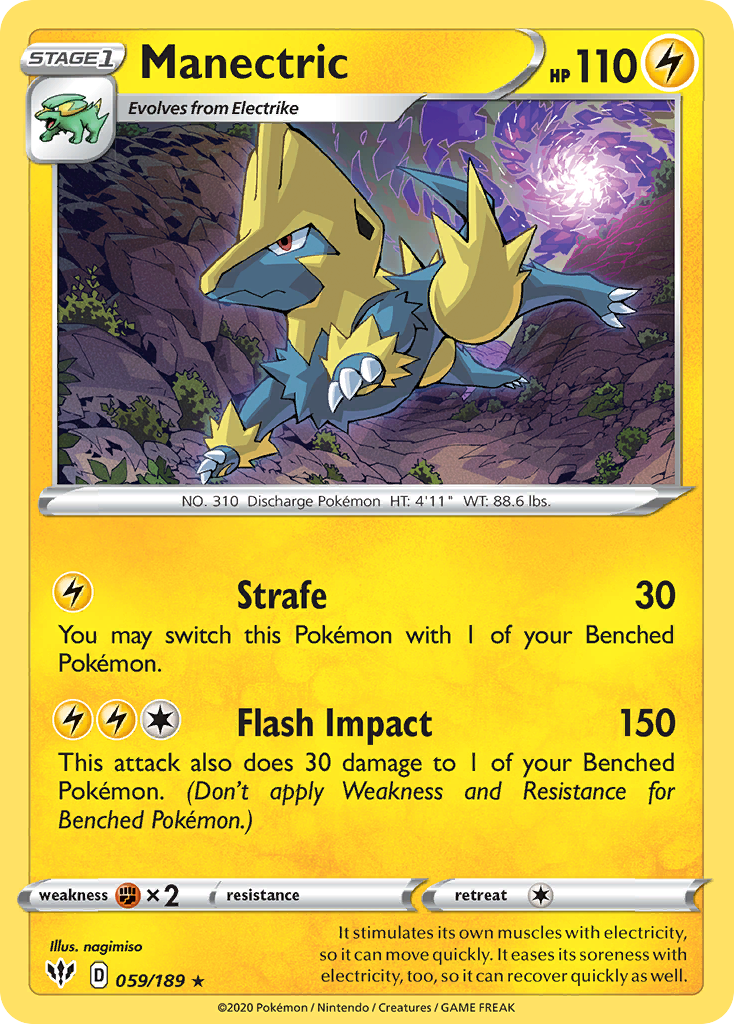 Manectric (59/189) - Darkness Ablaze (DAA)