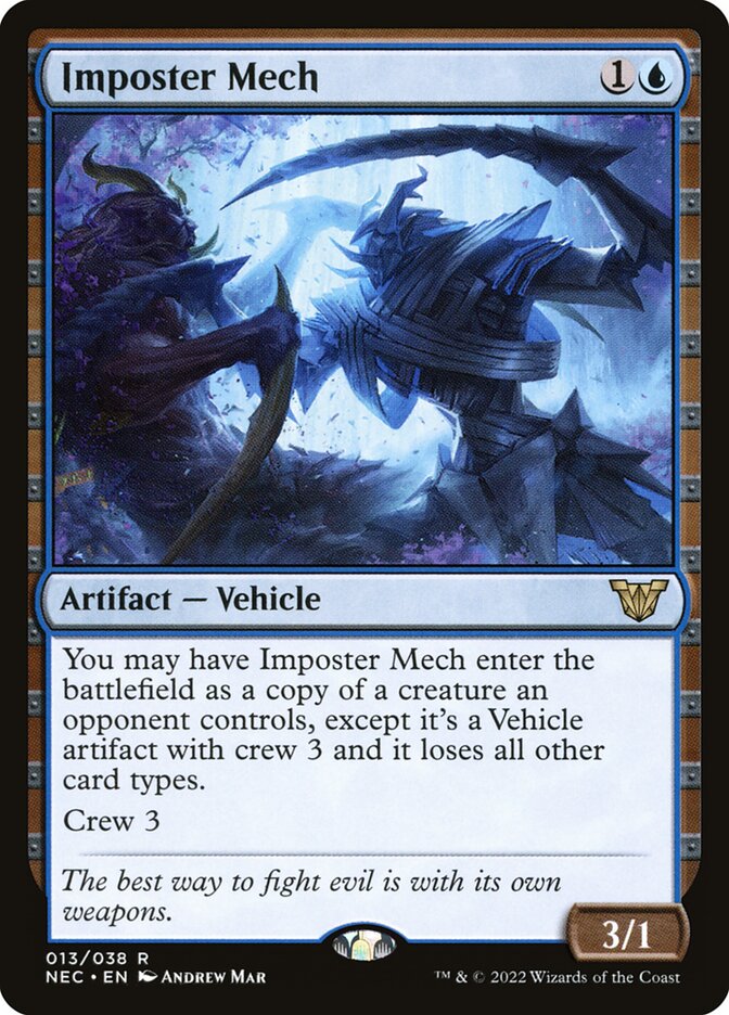 Imposter Mech (13) - Neon Dynasty Commander (NEC)