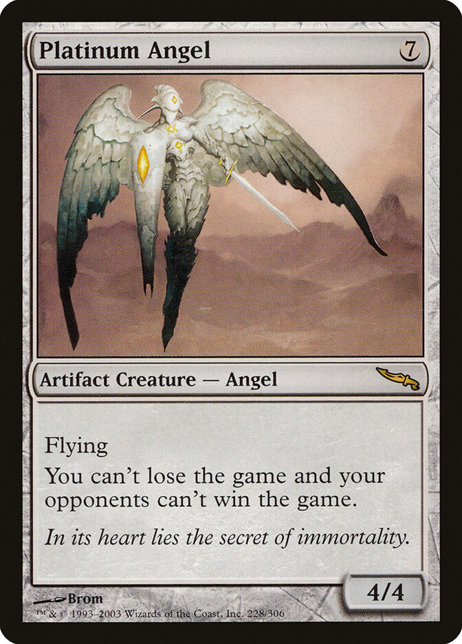Platinum Angel (228) - Mirrodin (MRD)