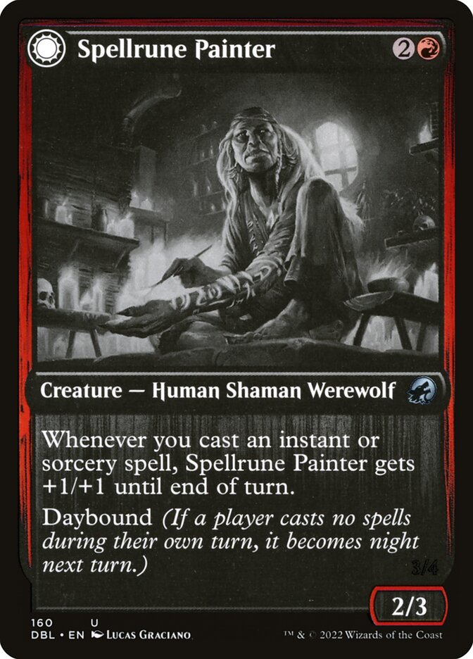 Spellrune Painter // Spellrune Howler - Innistrad: Double Feature (DBL)