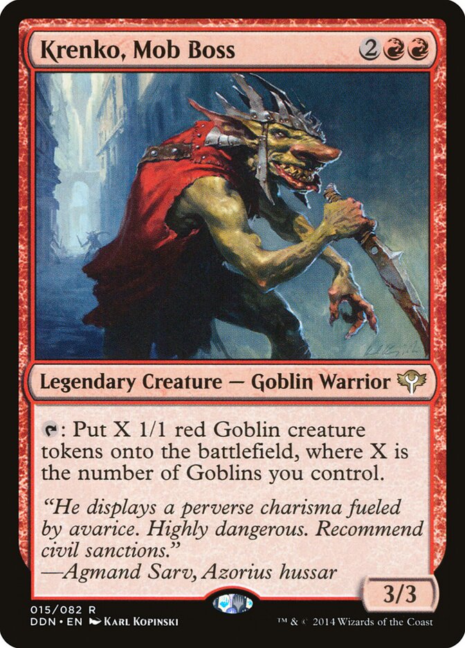 Krenko, Mob Boss (15) - Duel Decks: Speed vs. Cunning (DDN)