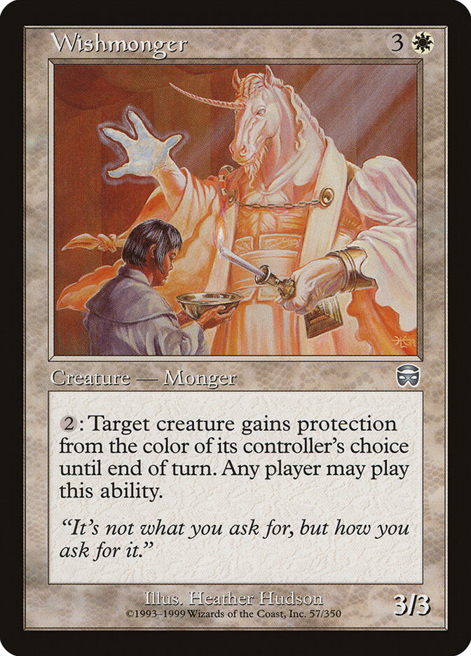 Wishmonger (57) - Mercadian Masques (MMQ)