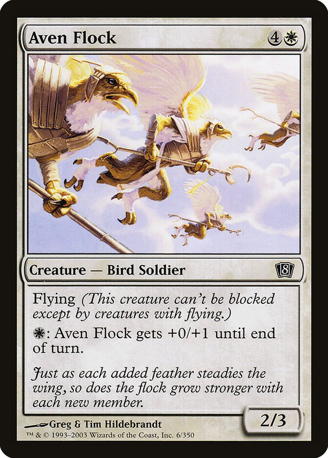 Aven Flock (6) - Eighth Edition (8ED)