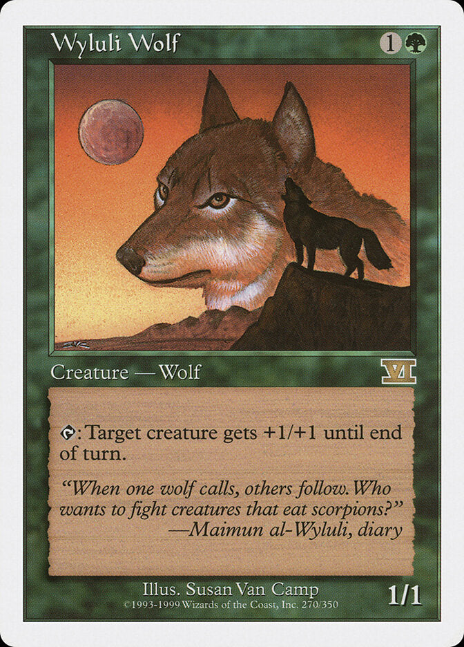 Wyluli Wolf (270) - Classic Sixth Edition (6ED)