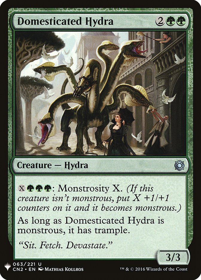 Domesticated Hydra - The List (PLST)