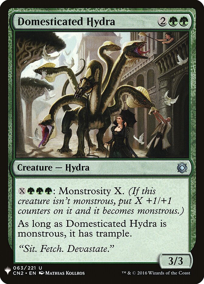Domesticated Hydra (CN2-63) - The List (PLST)