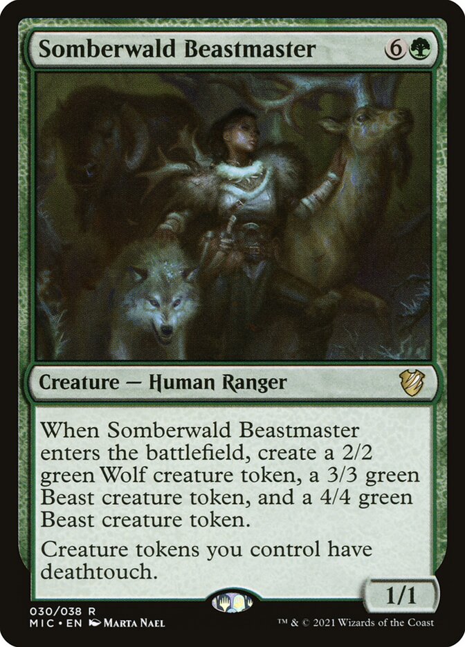 Somberwald Beastmaster (30) - Midnight Hunt Commander (MIC)