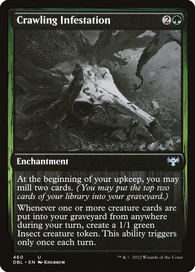 Crawling Infestation (460) - Innistrad: Double Feature (DBL)