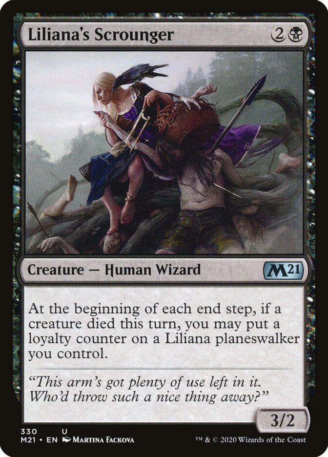 Liliana's Scrounger (330) - Core Set 2021 (M21)