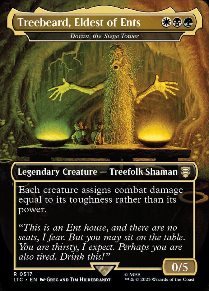 Treebeard, Eldest of Ents - Doran, the Siege Tower (517) - Tales of Middle-earth Commander (LTC)