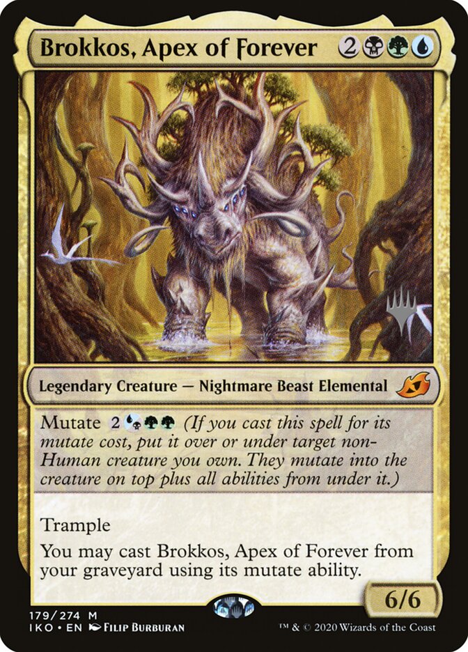 Brokkos, Apex of Forever (179p) - Ikoria: Lair of Behemoths Promos (PIKO)