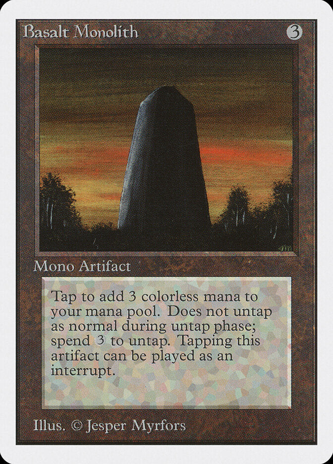 Basalt Monolith (232) - Unlimited Edition (2ED)