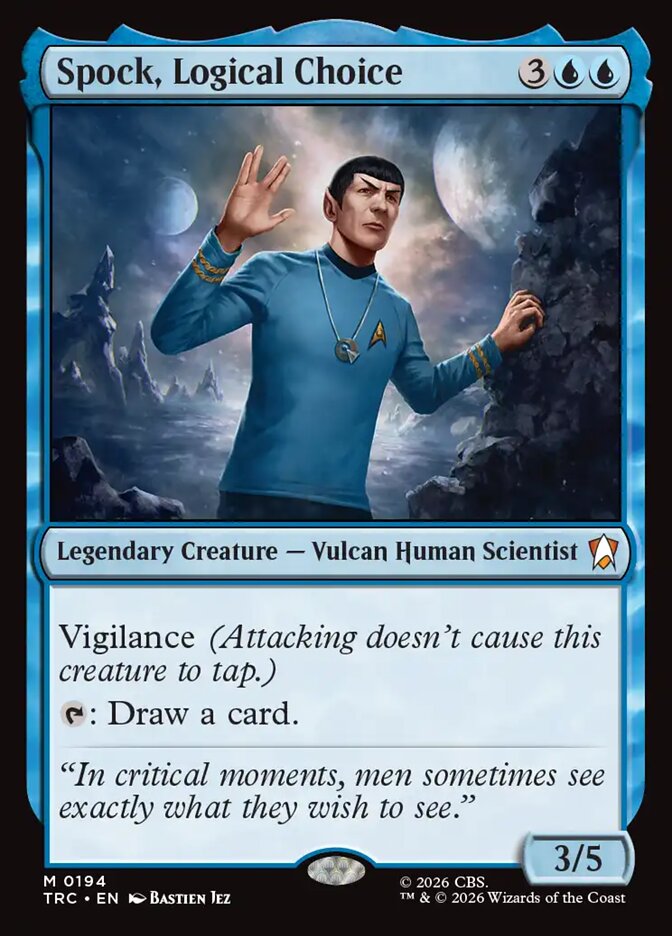 Spock, Logical Choice (194) - Star Trek Commander (TRC)