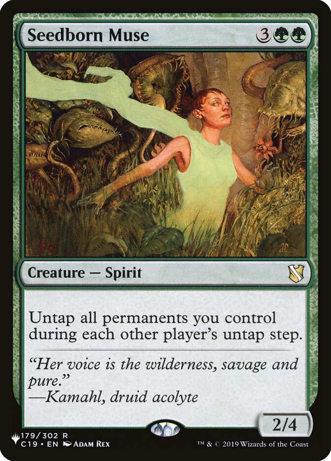 Seedborn Muse (C19-179) - The List (PLST)