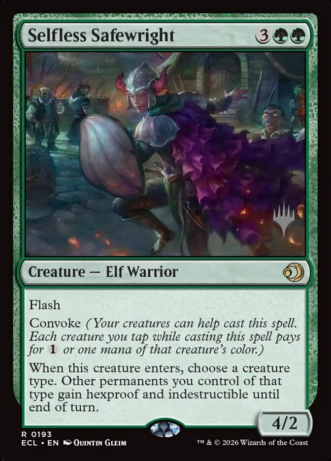Selfless Safewright (193p) - Lorwyn Eclipsed Promos (PECL)
