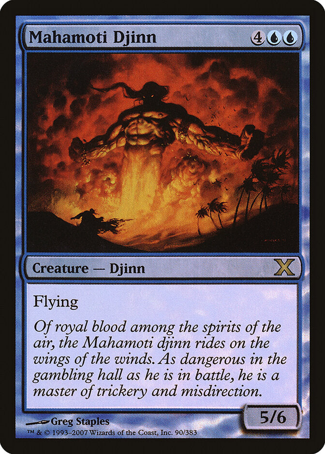 Mahamoti Djinn (90) - Tenth Edition (10E)