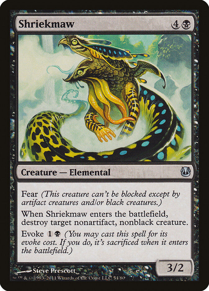 Shriekmaw (54) - Duel Decks: Ajani vs. Nicol Bolas (DDH)
