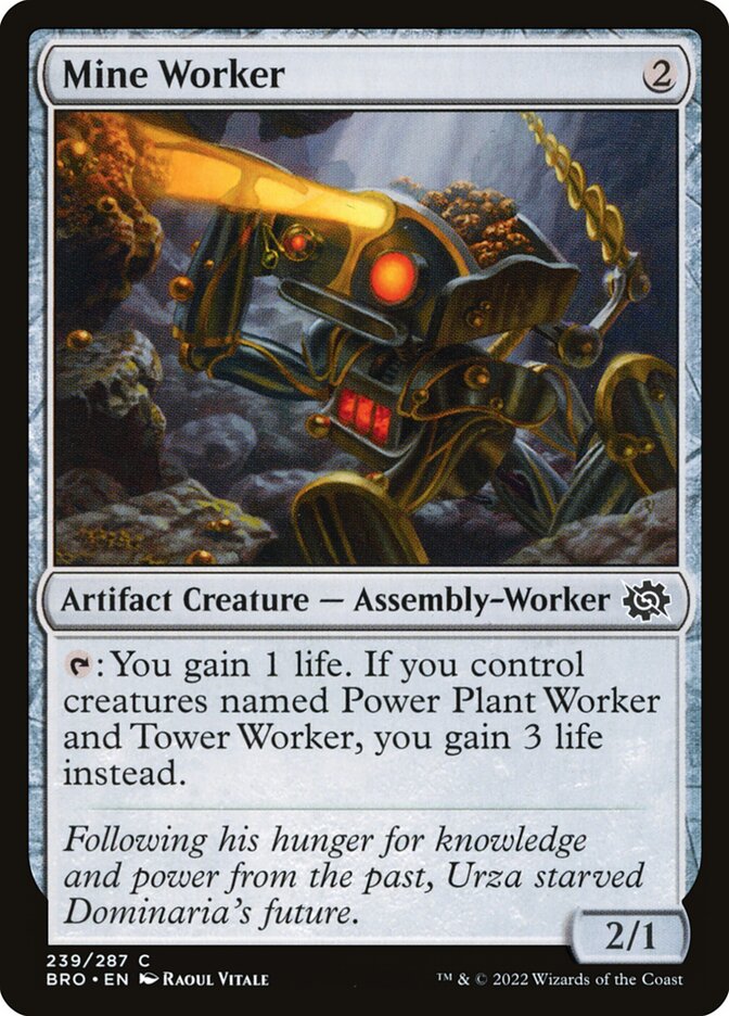 Mine Worker (239) - The Brothers' War (BRO)