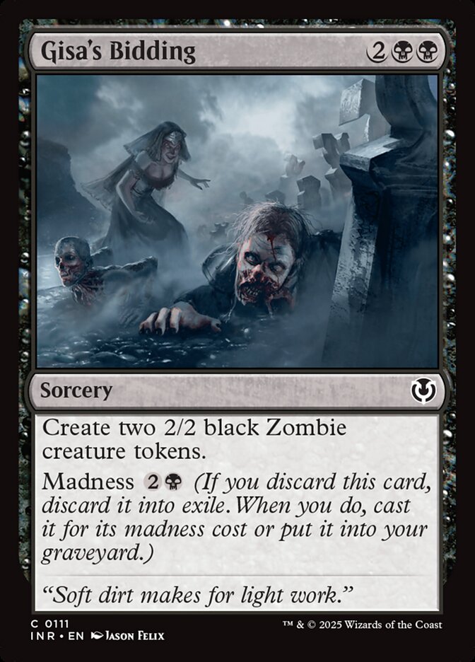 Gisa's Bidding - Innistrad Remastered (INR)