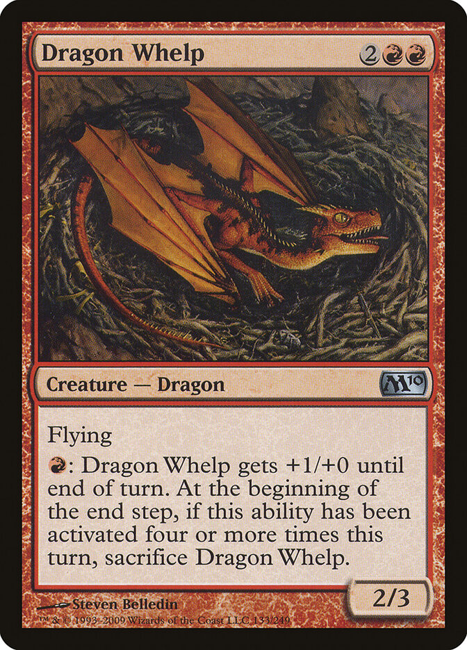 Dragon Whelp (133) - Magic 2010 (M10)