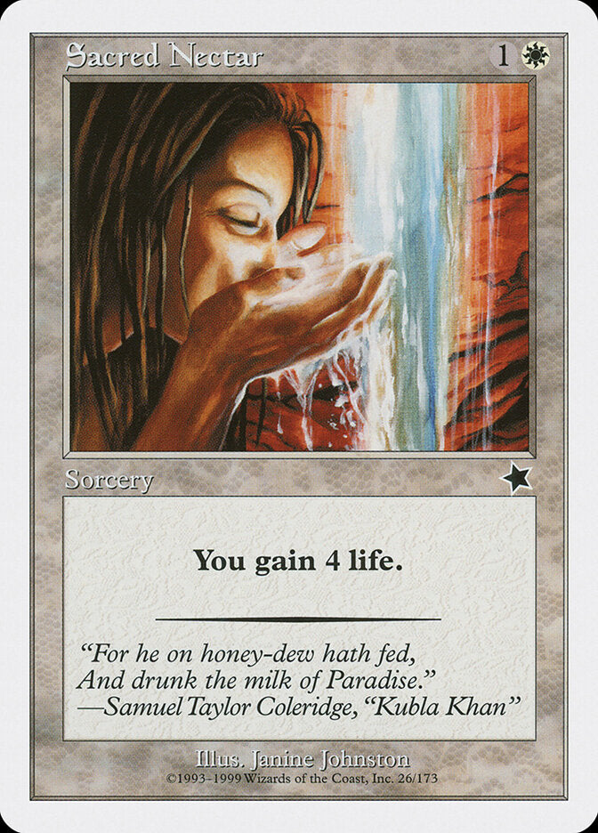 Sacred Nectar (26) - Starter 1999 (S99)