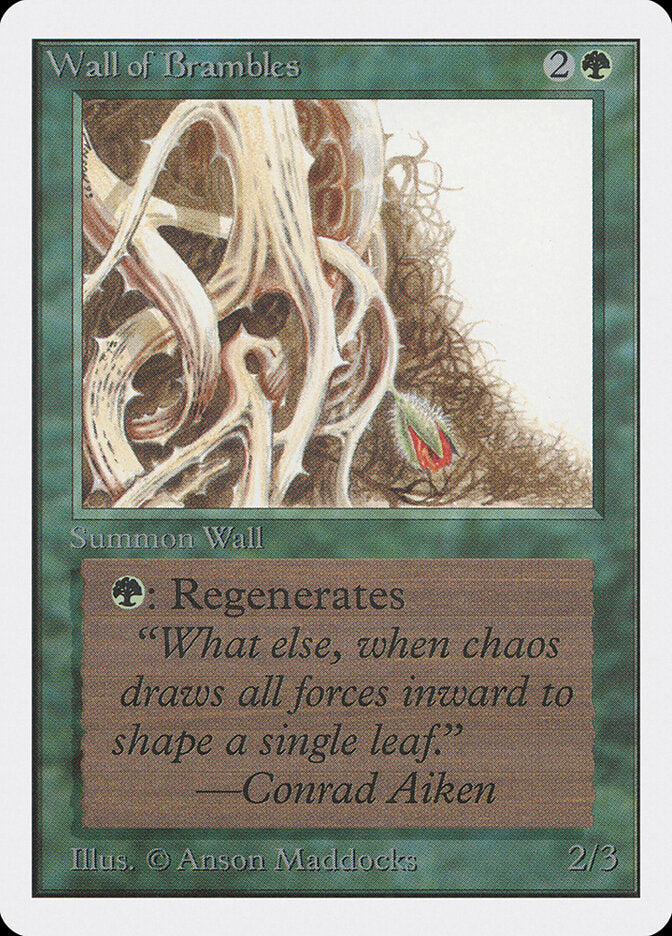 Wall of Brambles (224) - Unlimited Edition (2ED)