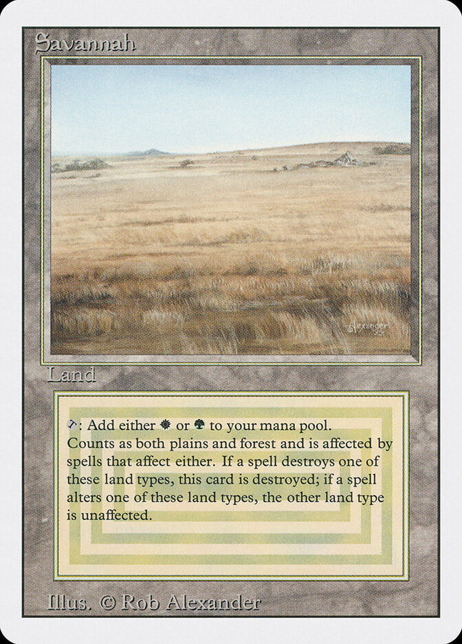 Savannah (285) - Revised Edition (3ED)