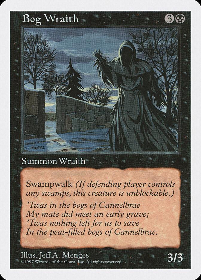 Bog Wraith (147) - Fifth Edition (5ED)