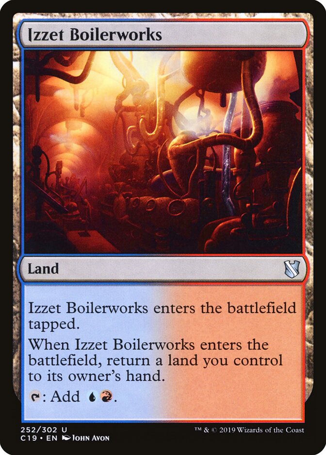 Izzet Boilerworks (252) - Commander 2019 (C19)