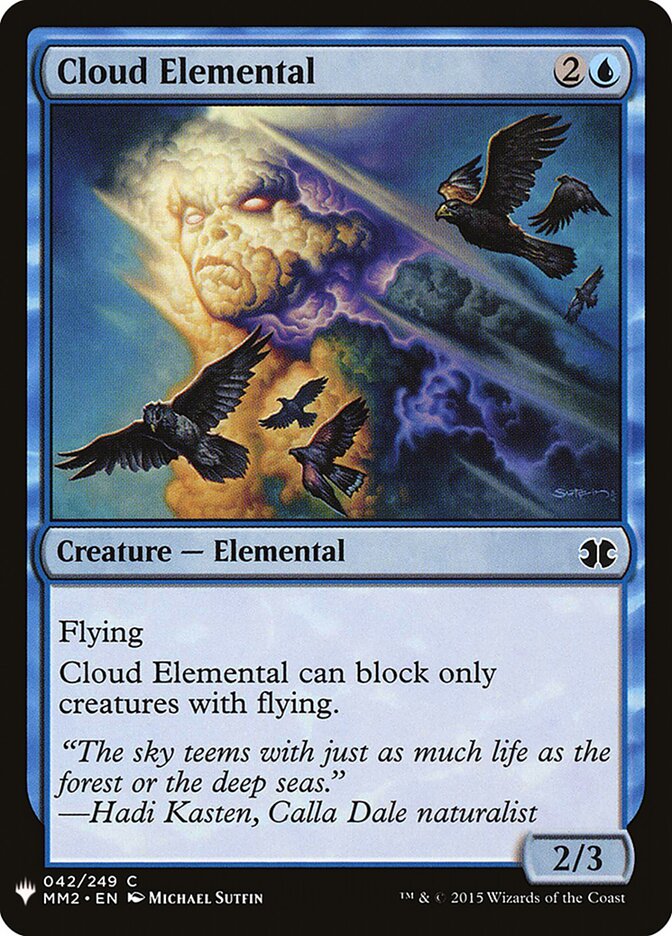 Cloud Elemental (MM2-42) - The List (PLST)