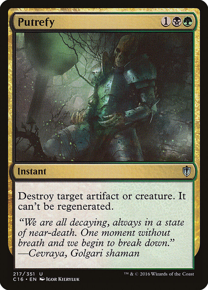 Putrefy (217) - Commander 2016 (C16)