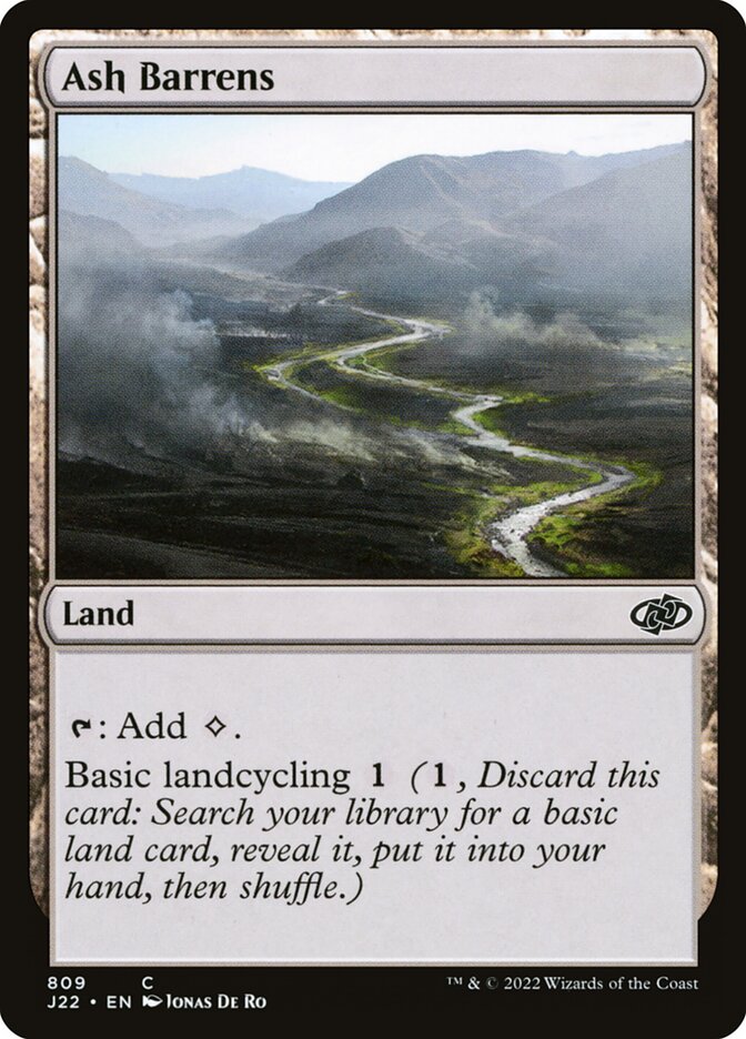 Ash Barrens (809) - Jumpstart 2022 (J22)