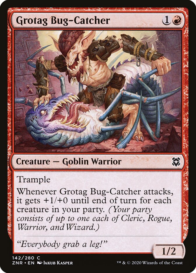 Grotag Bug-Catcher (142) - Zendikar Rising (ZNR)