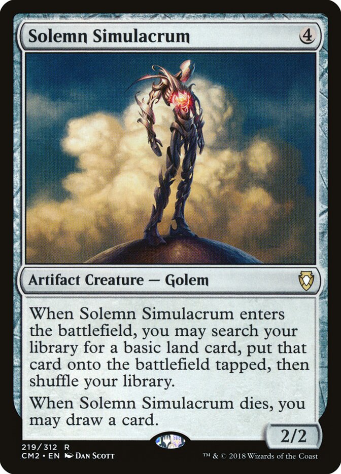 Solemn Simulacrum (219) - Commander Anthology Volume II (CM2)
