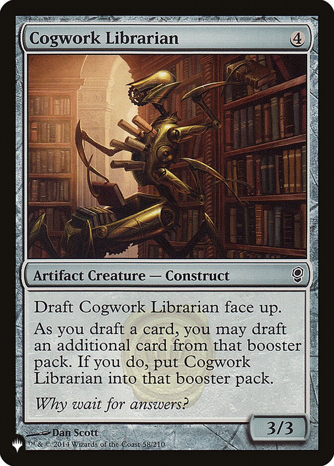 Cogwork Librarian - The List (PLST)