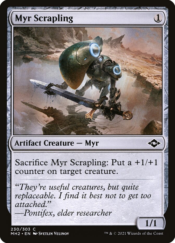 Myr Scrapling (230) - Modern Horizons 2 (MH2)