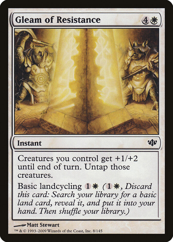 Gleam of Resistance (8) - Conflux (CON)