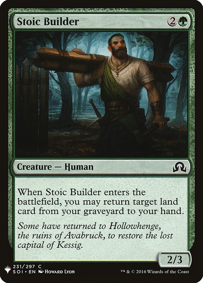 Stoic Builder - The List (PLST)